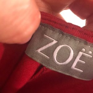 zoe Dresses - Euc-ZOE red dress large zoe Dresses - Euc-ZOE red dress large